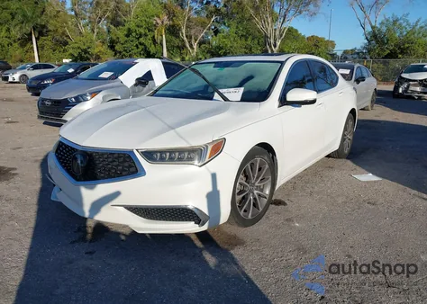 2018 Acura Tlx z USA, uszkodzony, nr VIN 19UUB2F31JA008758